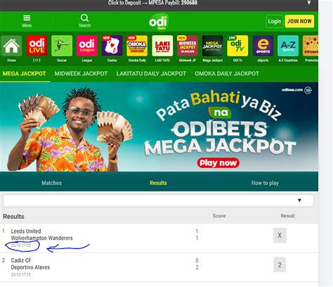 Odibets Jackpot Predictions .